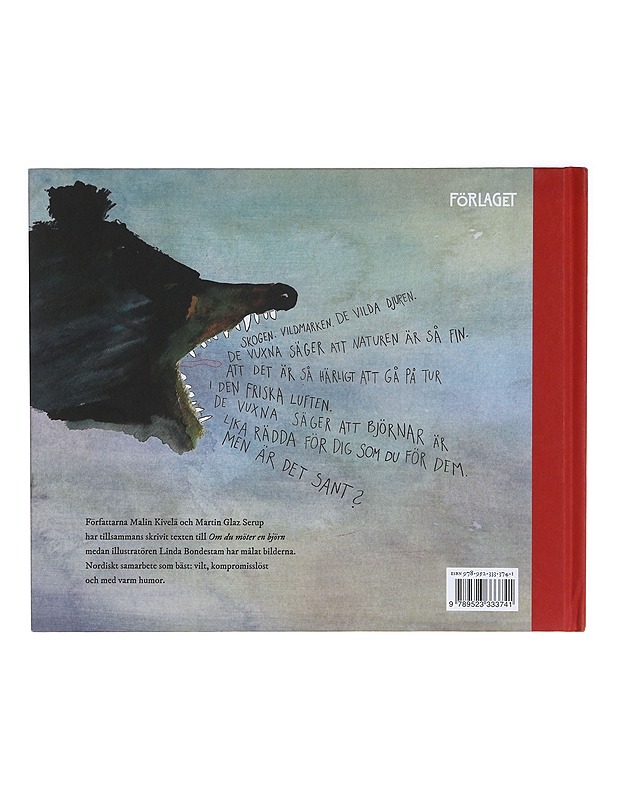Om du möter en björn - Kivelä, Malin - Lastenkirjat - 10105504756 - 1