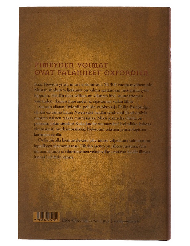 Luciferin liittolainen - White, Michael - Jännitys ja dekkarit - 10105504766 - 1