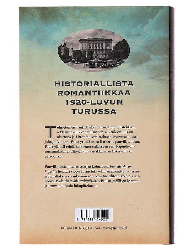 Puuvillatehtaan kilpailija - Ann-Christin Antell - Romaanit ja novellit - 10105504767 - 1