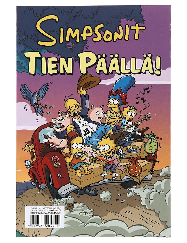 Simpsonit tien päällä! - Laine, Henrik - Sarjakuvat - 10105504786 - 0