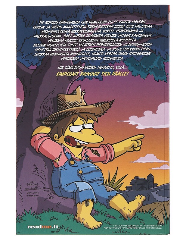 Simpsonit tien päällä! - Laine, Henrik - Sarjakuvat - 10105504786 - 1