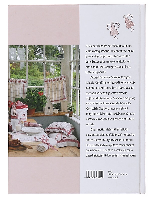 Punavalkoisia tilkkutöitä - Merkesdal, Gerd Gellein - Tietokirjat ja oppaat - 10105504800 - 1