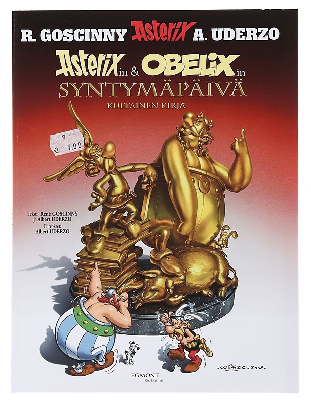 Asterixin & Obelixin syntymäpäivä : kultainen kirja - Goscinny - Sarjakuvat - 10105504824 - 0