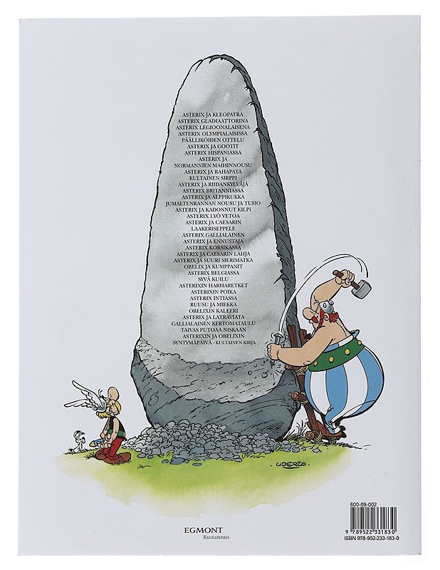 Asterixin & Obelixin syntymäpäivä : kultainen kirja - Goscinny - Sarjakuvat - 10105504824 - 1