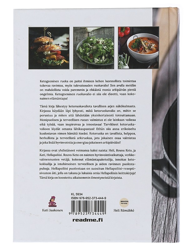 Keto-kotiruokaa : suuri keittokirja - Jaakonen, Kati - Ruokakirjat - 10105504878 - 1