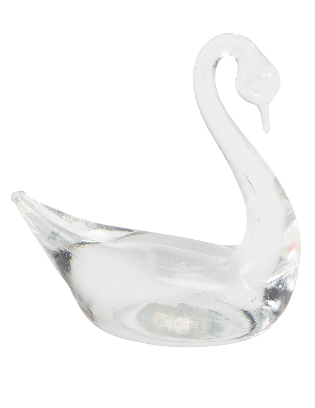 Lasijoutsen, 3 kpl - Koriste-esineet - 10105504885 - 2