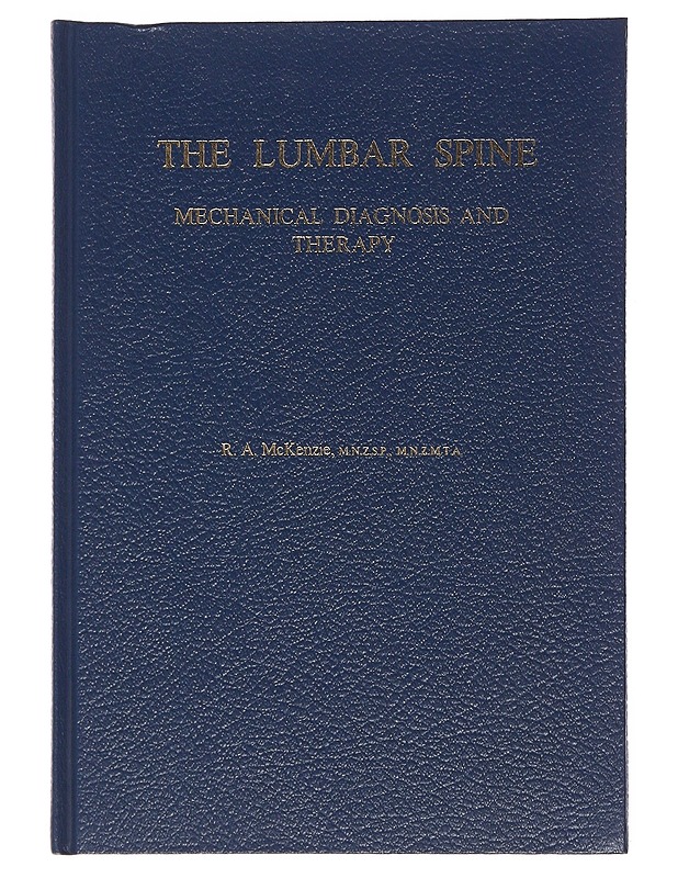 The  Lumbar Spine - McKenzie ; R. A.  - Tietokirjat - 10105504910 - 0