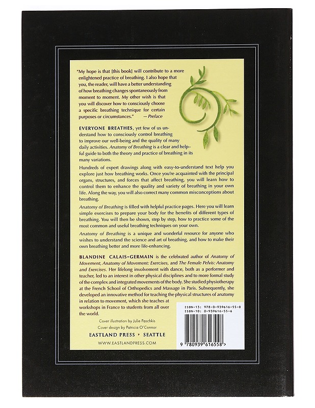 Anatomy of breathing - Calais-Germain, Blandine - Tietokirjat ja oppaat - 10105504914 - 1