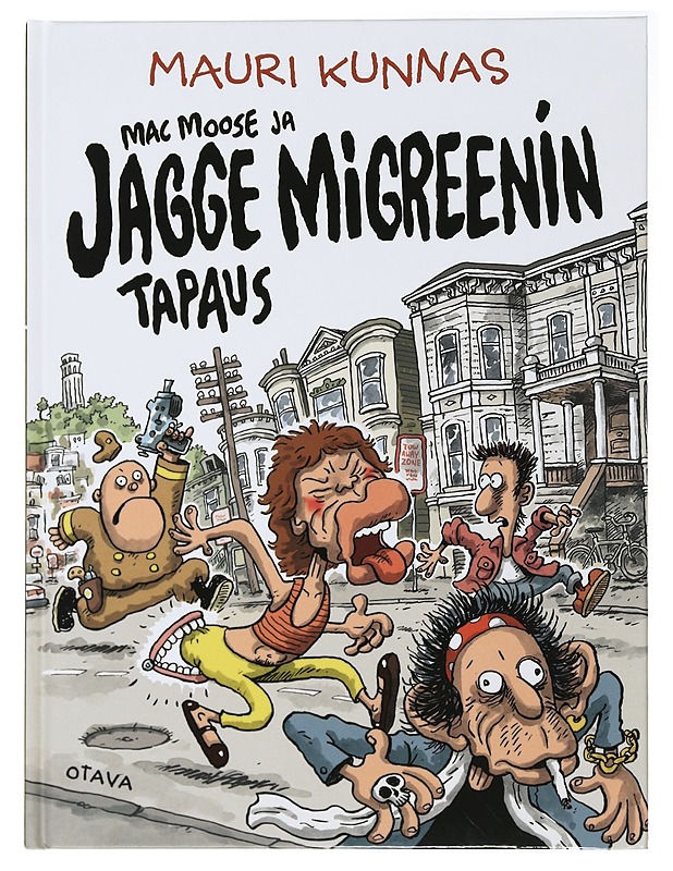 Mac Moose ja Jagge Migreenin tapaus - Mauri Kunnas - Sarjakuvat - 10105504920 - 0