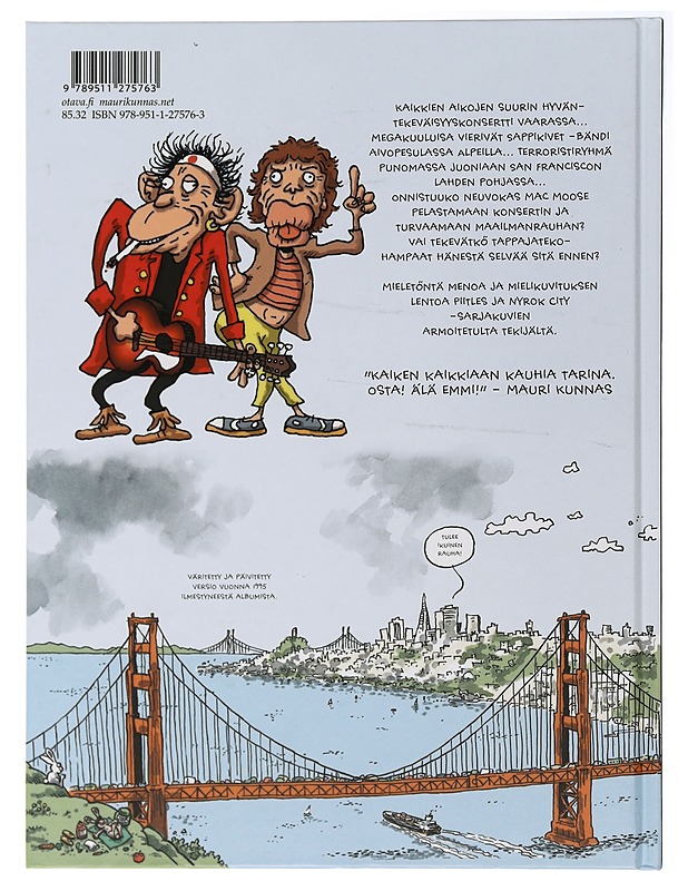 Mac Moose ja Jagge Migreenin tapaus - Mauri Kunnas - Sarjakuvat - 10105504920 - 1