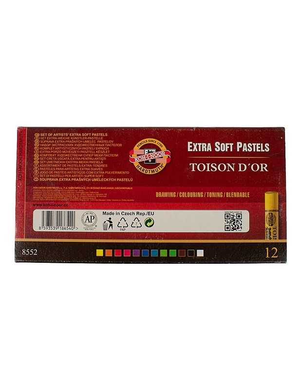 KOH-I-NOOR Toison d'or 12 Extra Soft Pastels pastelliliidut - Askartelu - 10105504925 - 1