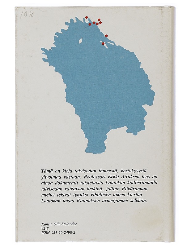 Pitkärannan miehet : talvisodan taistelut Laatokan koillisrannalla - Erkki Airas - Elämäkerrat ja muistelmat - 10105504946 - 1