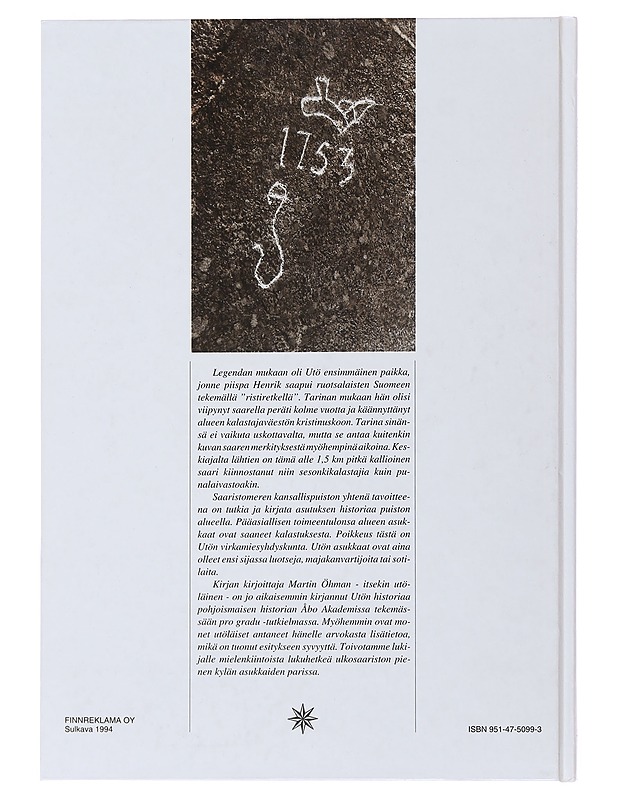 Utö : elämää meren ehdoilla - Öhman, Martin - Historiakirjat - 10105504950 - 1