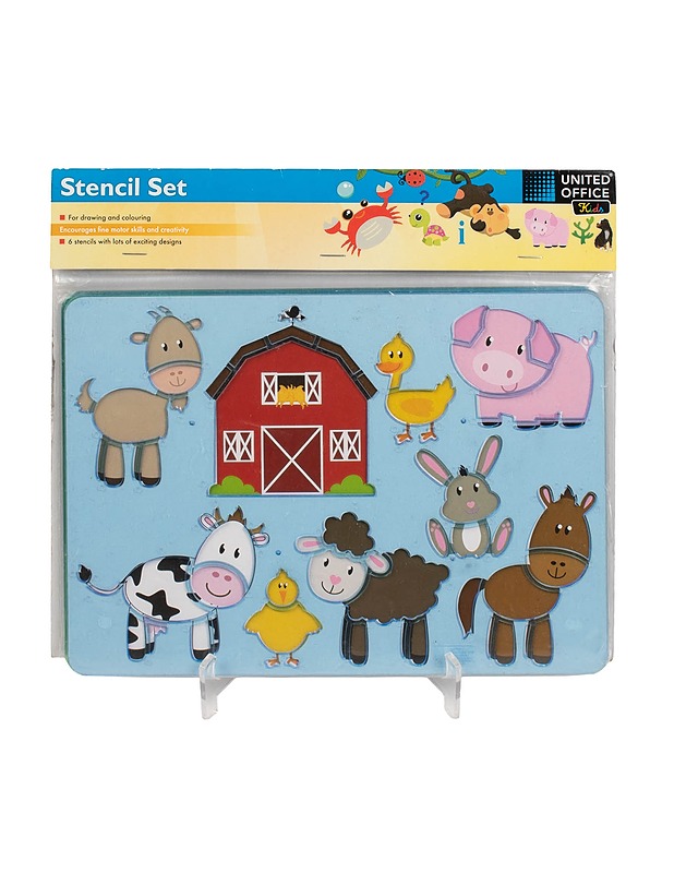 UNITED OFFICE Kids piirustuslevysetti - Askartelu - 10105504967 - 0