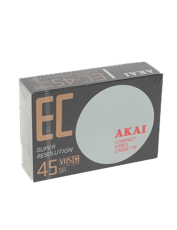 AKAI EC-45SR VHSC kasetti, 10 kpl - Muu elektroniikka - 10105505025 - 1