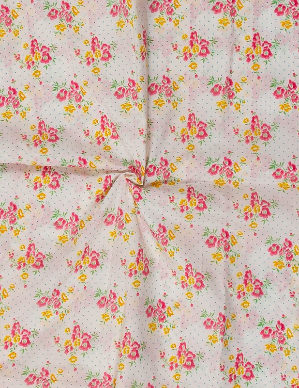 Ohut puuvillakangas, 80 x 340 cm - Kankaat - 10105505022 - 1