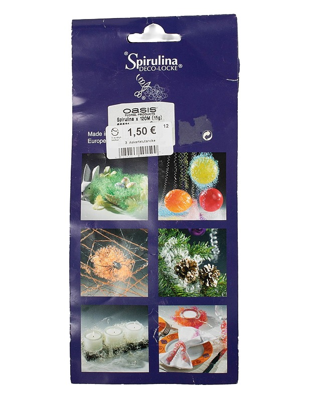 SPIRULINA DECO-LOCKE askartelukoristenauha - Askartelu - 10105505039 - 1