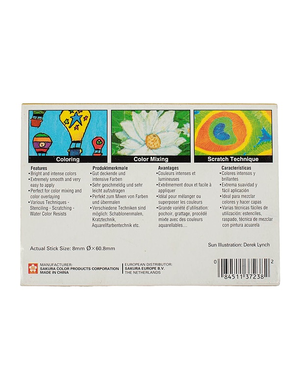 SAKURA CRAY-PAS Junior Artist öljyväriliidut - Askartelu - 10105505041 - 1