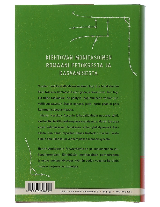 Turvavyöhyke - Andersen, Henrik - Romaanit ja novellit - 10105505057 - 1