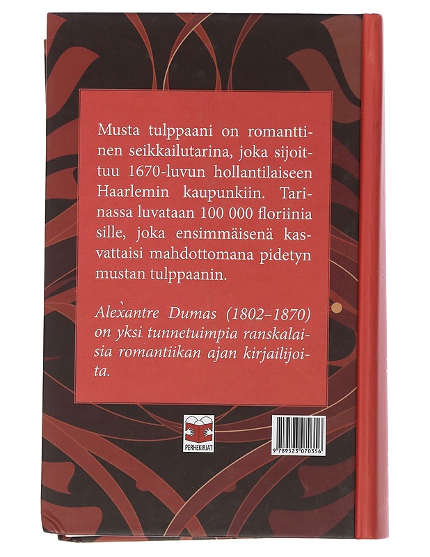 Musta tulppaani - Dumas, Alexandre - Romaanit ja novellit - 10105505066 - 1