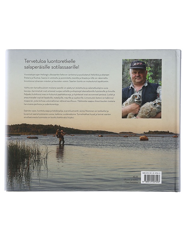 Aarresaaret : Helsingin saariston uskomaton luonto - Nieminen, Jarmo - Historiakirjat - 10105505135 - 1