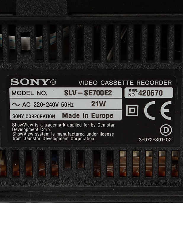SONY SLV-SE700 -videonauhuri  - Muu elektroniikka - 10105505143 - 3
