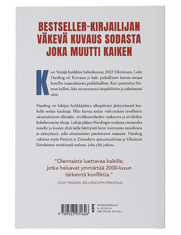 Hyökkäys - Harding, Luke - Tietokirjat - 10105505148 - 1