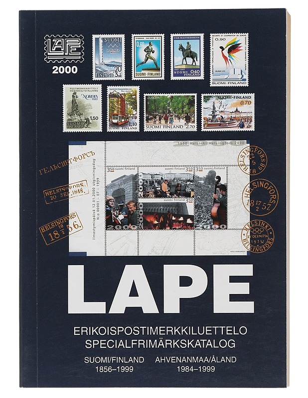 LAPE Suomen postimerkkiluettelo n:o 62 / 2000 - Tietokirjat ja oppaat - 10105505172 - 0