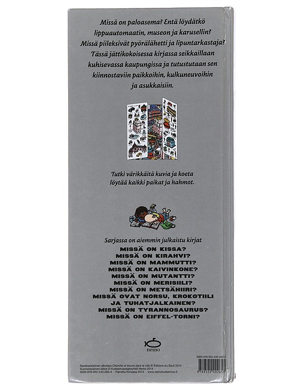 Missä on paloasema? - Laval, Thierry - Lastenkirjat - 10105505221 - 1