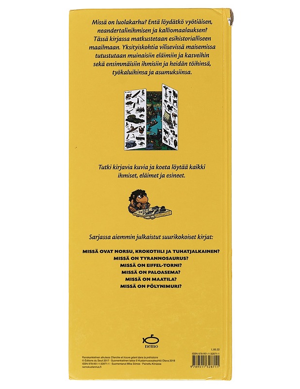 Missä on mastodontti? - Laval, Thierry - Lastenkirjat - 10105505224 - 1