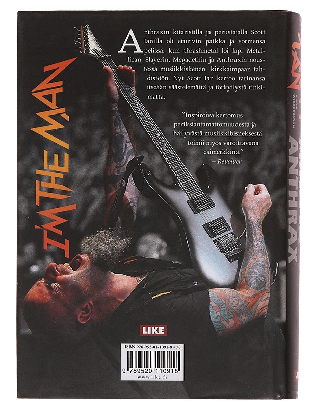 Minä ja Anthrax - Ian, Scott - Elämäkerrat ja muistelmat - 10105505289 - 1