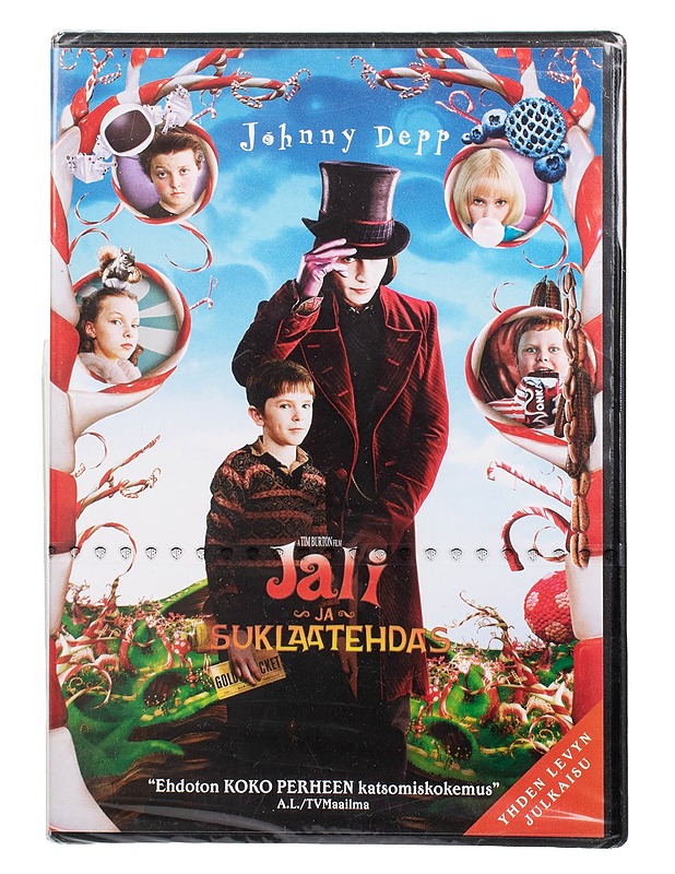 Jali ja Suklaatehdas - DVD - DVD-elokuvat - 10105505350 - 0