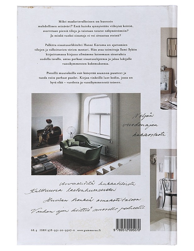 Avaimia ajattomiin suomalaisiin sisustuksiin - Sykkö, Sami - Tietokirjat ja oppaat - 10105505357 - 1