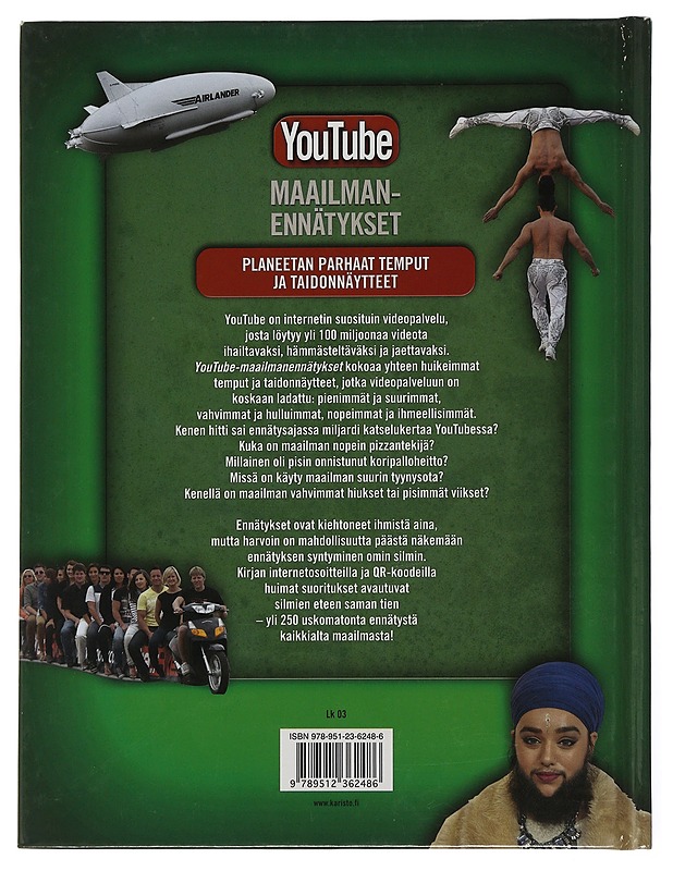YouTube : maailmanennätykset - Besley, Adrian - Tietokirjat - 10105505368 - 1