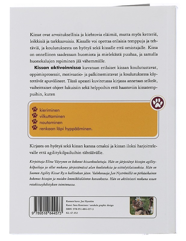 Kissan aktivointi - Väyrynen, Elina - Tietokirjat ja oppaat - 10105505369 - 1
