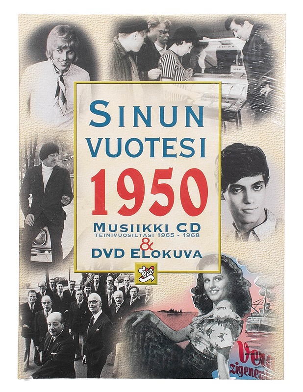 Sinun Vuotesi 1950 - DVD ja CD - CD-levyt - 10105505375 - 0