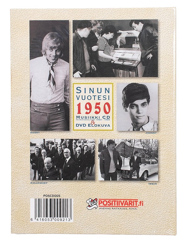 Sinun Vuotesi 1950 - DVD ja CD - CD-levyt - 10105505375 - 1