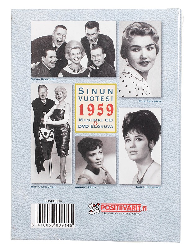 Sinun Vuotesi 1959 - DVD ja CD - CD-levyt - 10105505379 - 1