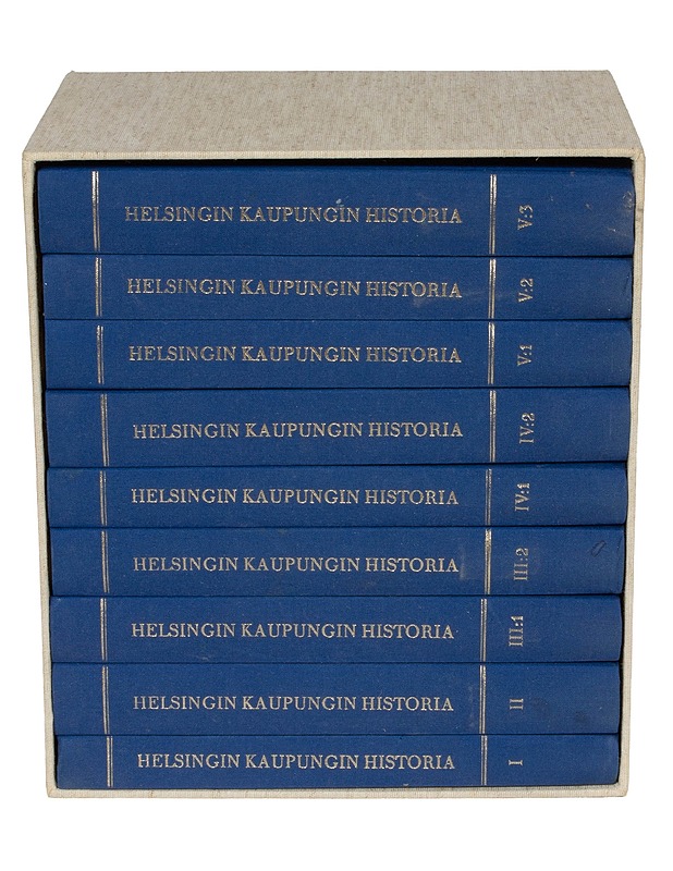 Helsingin kaupungin historia I-V:3  - Historiakirjat - 10105505390 - 1