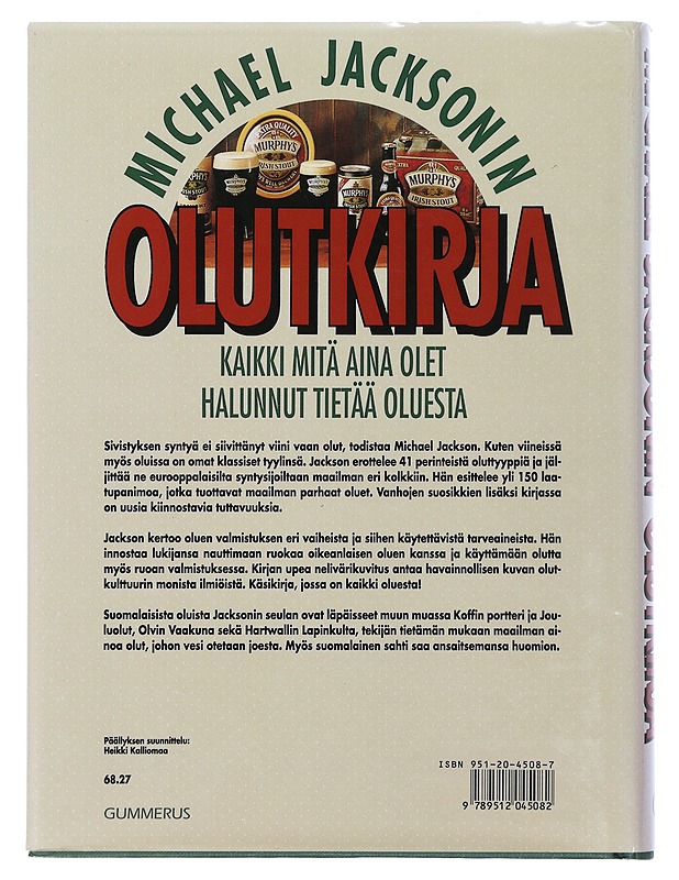 Michael Jacksonin olutkirja - Jackson, Michael - Historiakirjat - 10105505414 - 1