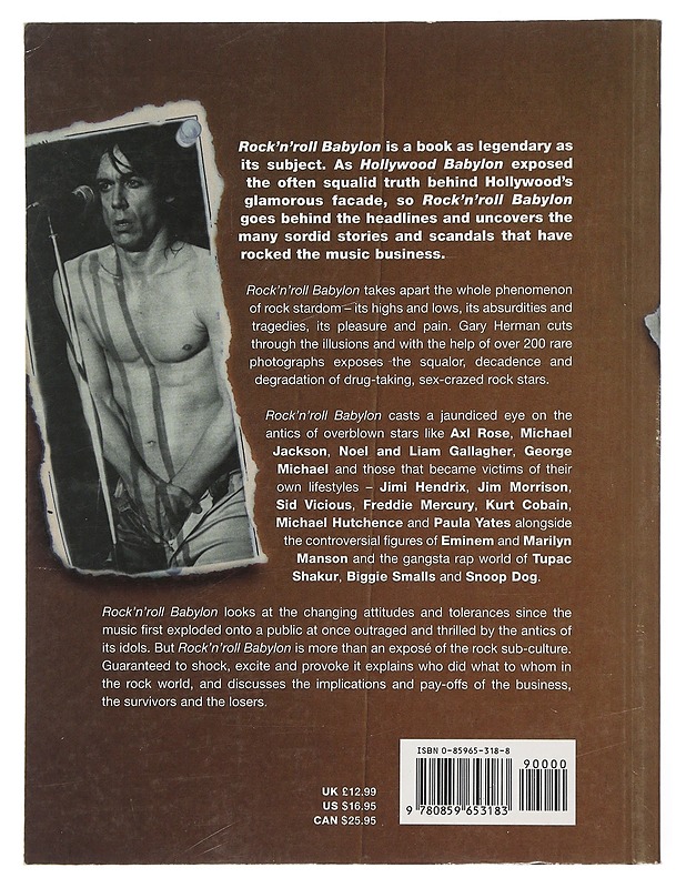 Rock 'N' Roll Babylon - Gary Herman - Harrastekirjat - 10105505440 - 1