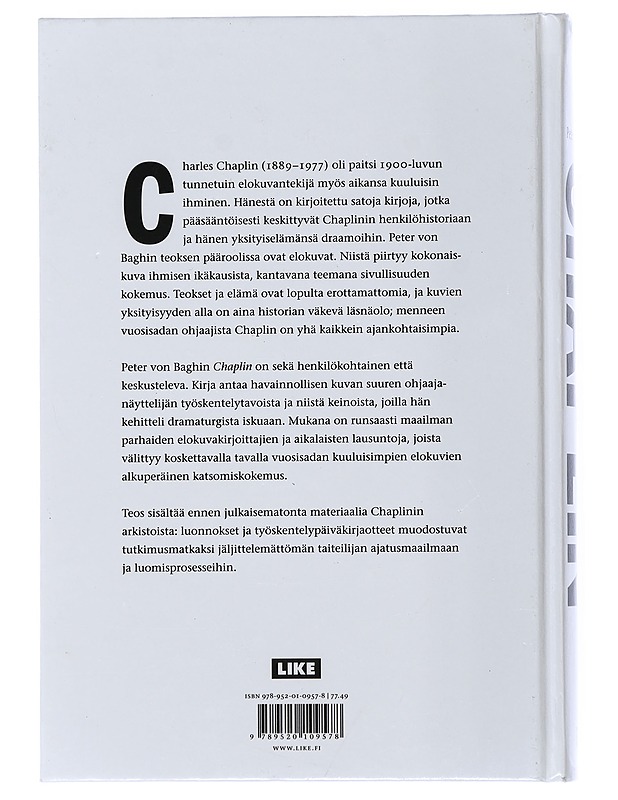 Chaplin - Bagh, Peter von - Historiakirjat - 10105505449 - 1
