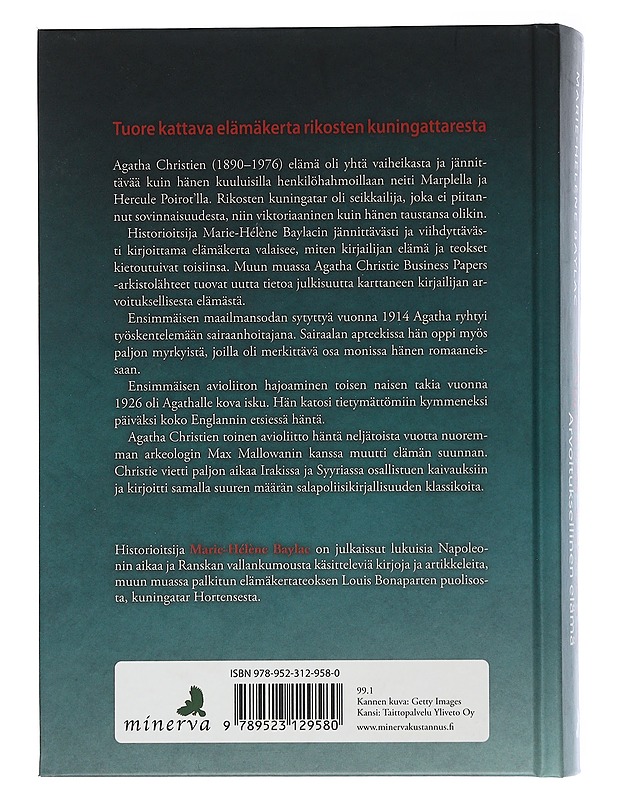 Agatha Christie : arvoituksellinen elämä - Baylac, Marie-Hélène - Elämäkerrat ja muistelmat - 10105505453 - 1