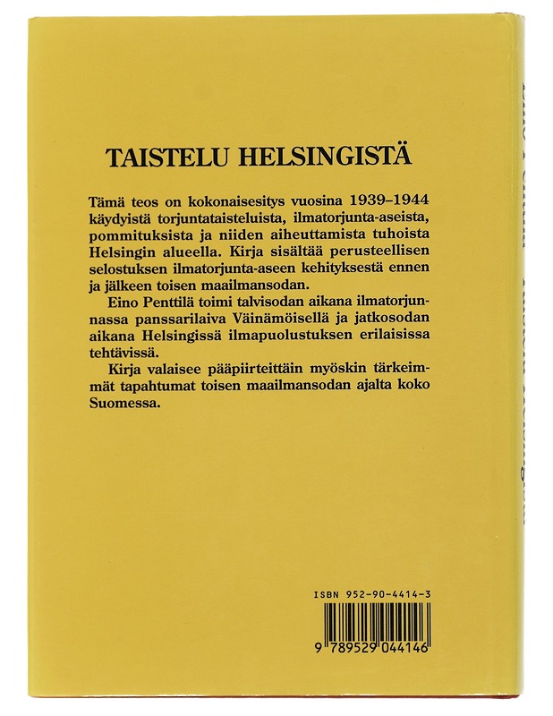 Taistelu Helsingistä - Eino Penttilä - Historiakirjat - 10105505459 - 1
