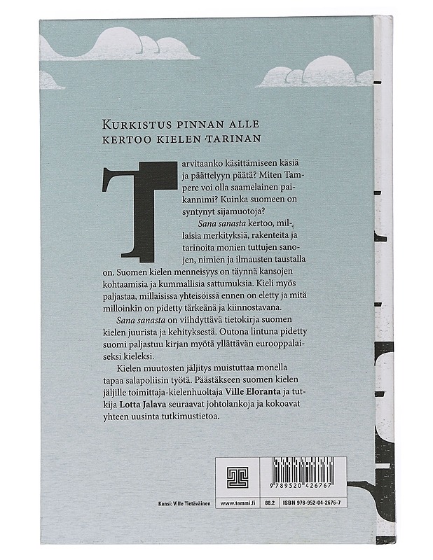 Sana sanasta : suomen kielen jäljillä - Eloranta, Ville - Historiakirjat - 10105505458 - 1