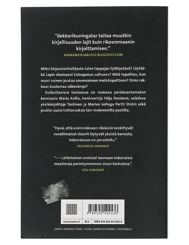 Tappajan tyttöystävä : ja muita rikoksia - Leena Lehtolainen - Jännitys ja dekkarit - 10105505457 - 1
