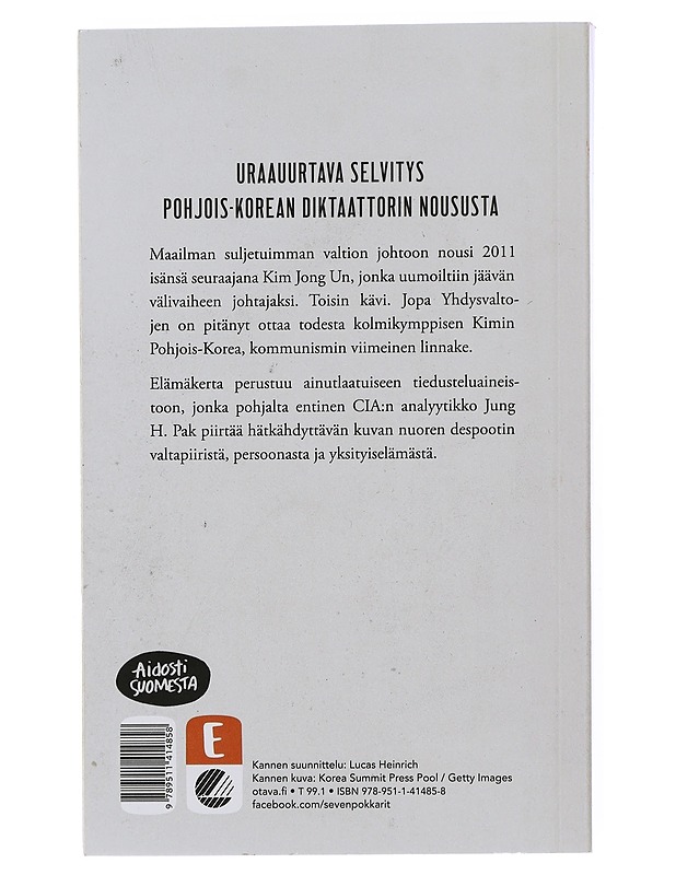 Kim Jong Un : Pohjois-Korean nuoren diktaattorin sisäpiirissä - Pak, Jung H. - Elämäkerrat ja muistelmat - 10105505463 - 1