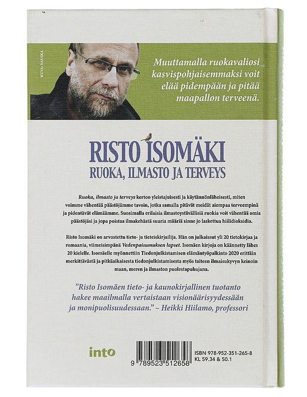 Ruoka, ilmasto ja terveys - Risto Isomäki - Tietokirjat ja oppaat - 10105505471 - 1