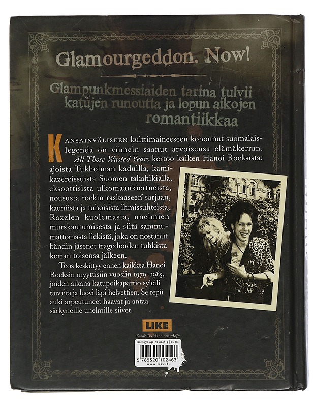 Hanoi Rocks : all those wasted years - Väntänen, Ari - Elämäkerrat ja muistelmat - 10105505476 - 1