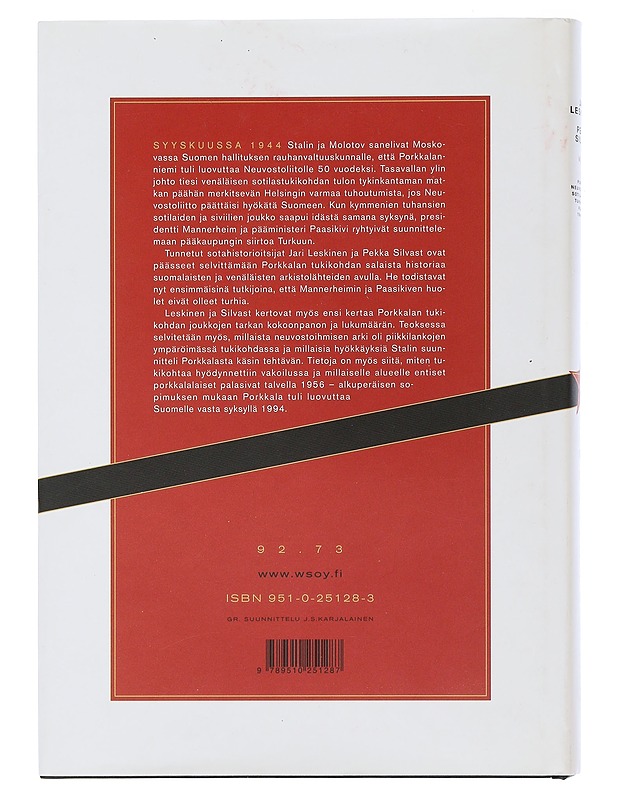 Suljettu aika - Leskinen, Jari - Historiakirjat - 10105505535 - 1